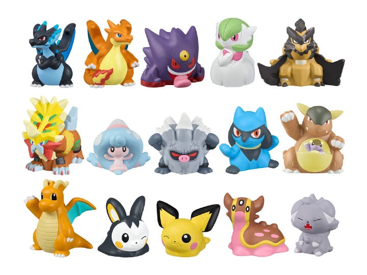 Pokemon Kids Mega Charizard X & Mega Charizard Y Edition Box of 24 Random Figures Gallery Image 1