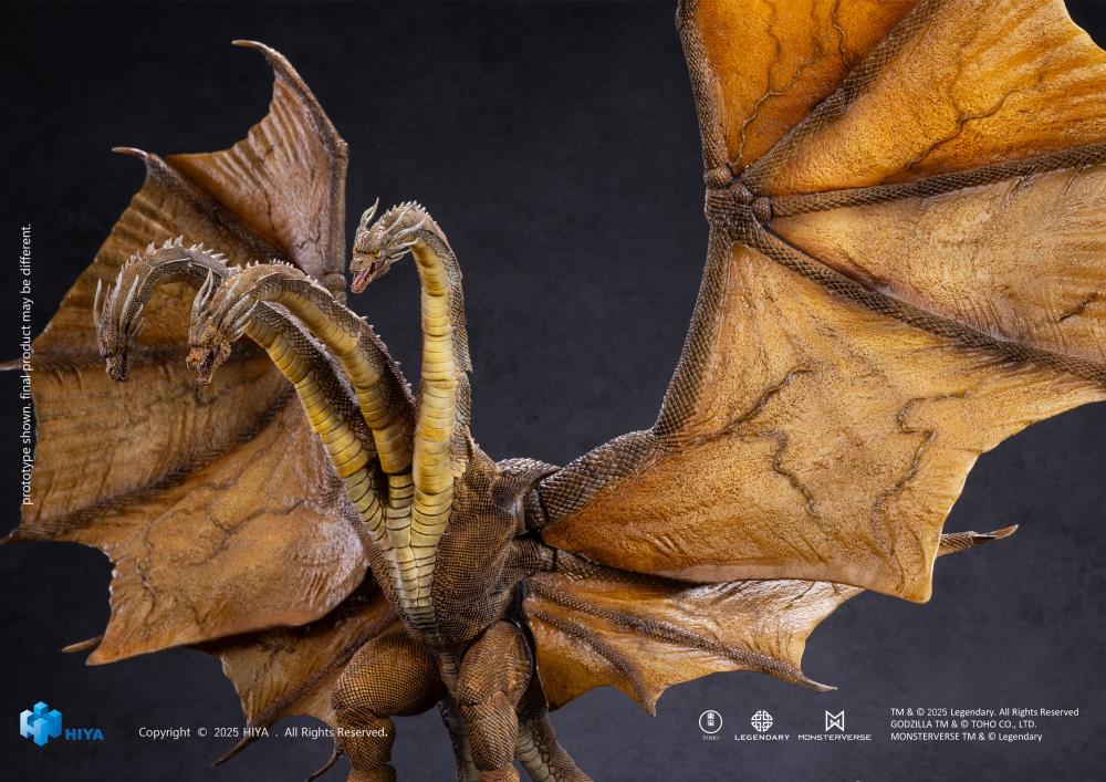 Godzilla: King of the Monsters King Ghidorah 2.0 PX Previews Exclusive Action Figure Gallery Image 7