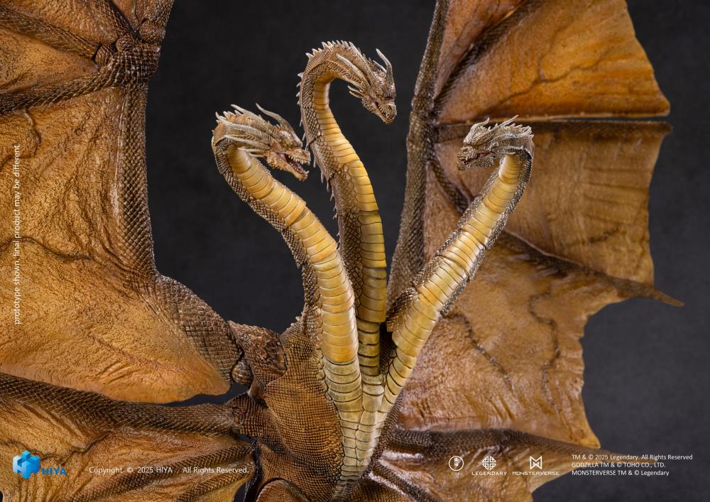 Godzilla: King of the Monsters King Ghidorah 2.0 PX Previews Exclusive Action Figure Gallery Image 15