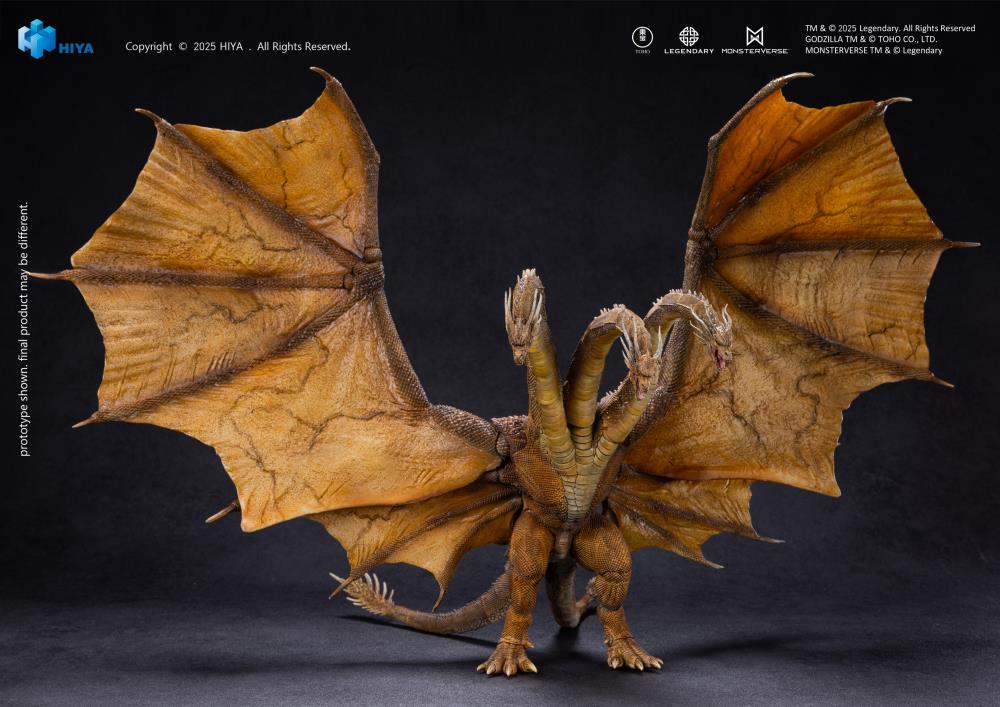 Godzilla: King of the Monsters King Ghidorah 2.0 PX Previews Exclusive Action Figure Gallery Image 3