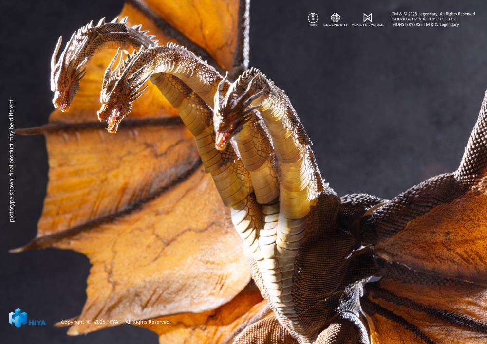 Godzilla: King of the Monsters King Ghidorah 2.0 PX Previews Exclusive Action Figure Gallery Image 6