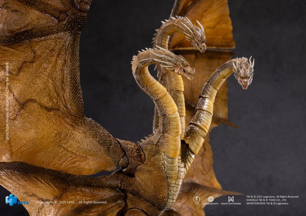 Godzilla: King of the Monsters King Ghidorah 2.0 PX Previews Exclusive Action Figure Gallery Image 14