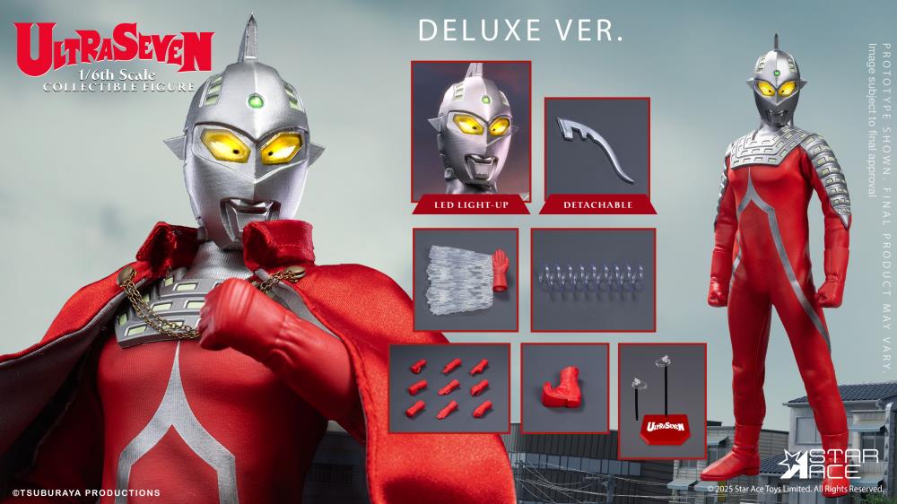 Ultraseven (Deluxe Ver.) 1/6 Scale Figure