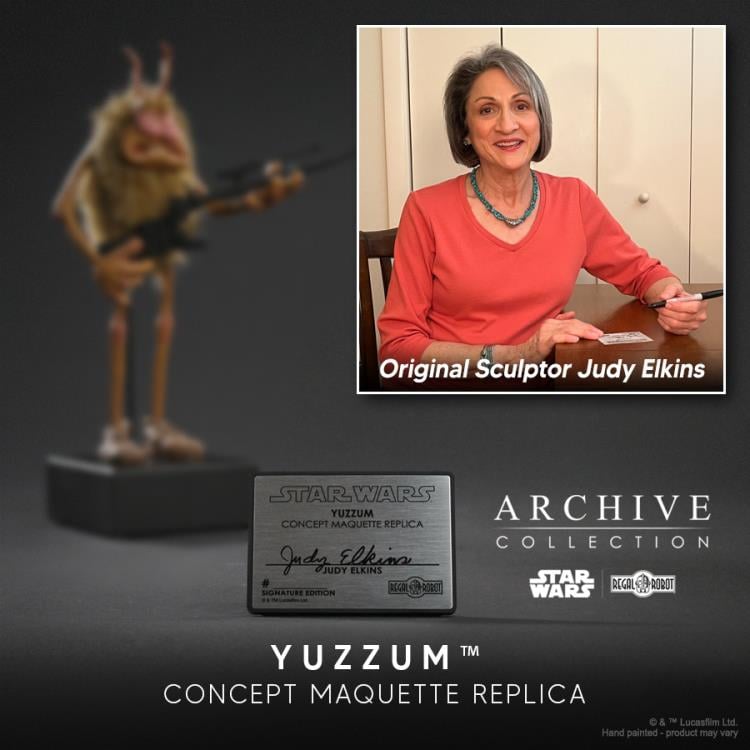 Star Wars: Return of the Jedi Archive Collection Yuzzum (Signature Edition) Limited Edition Concept Maquette Replica Gallery Image 10
