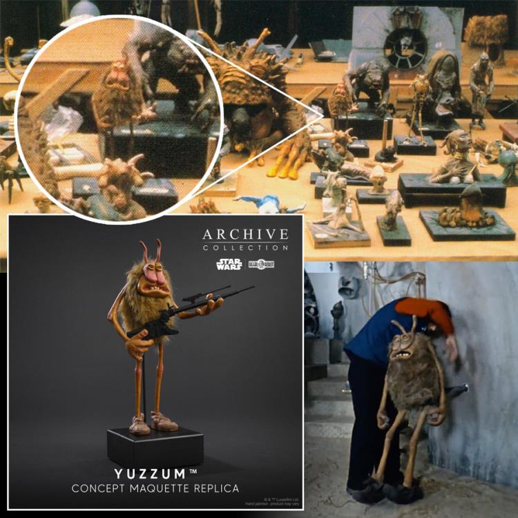 Star Wars: Return of the Jedi Archive Collection Yuzzum (Signature Edition) Limited Edition Concept Maquette Replica Gallery Image 9
