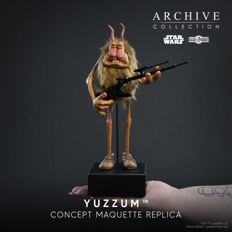 Star Wars: Return of the Jedi Archive Collection Yuzzum (Legacy Edition) Limited Edition Concept Maquette Replica Gallery Image 3