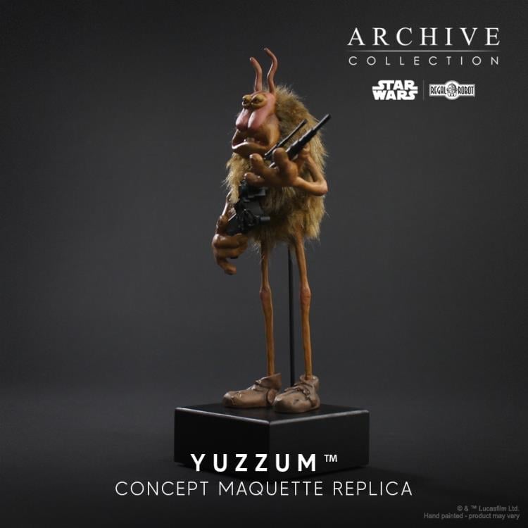 Star Wars: Return of the Jedi Archive Collection Yuzzum (Legacy Edition) Limited Edition Concept Maquette Replica Gallery Image 5