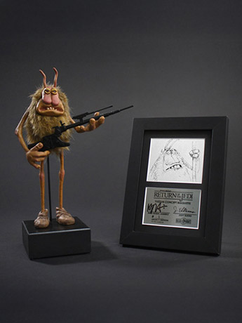 Star Wars: Return of the Jedi Archive Collection Yuzzum (Legacy Edition) Limited Edition Concept Maquette Replica Gallery Image 2