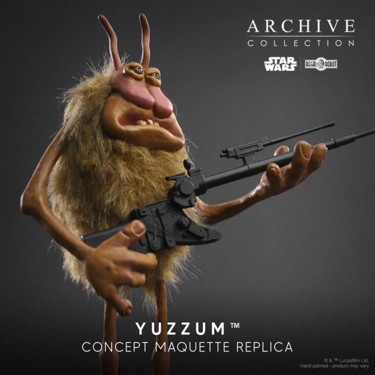 Star Wars: Return of the Jedi Archive Collection Yuzzum (Legacy Edition) Limited Edition Concept Maquette Replica Gallery Image 7