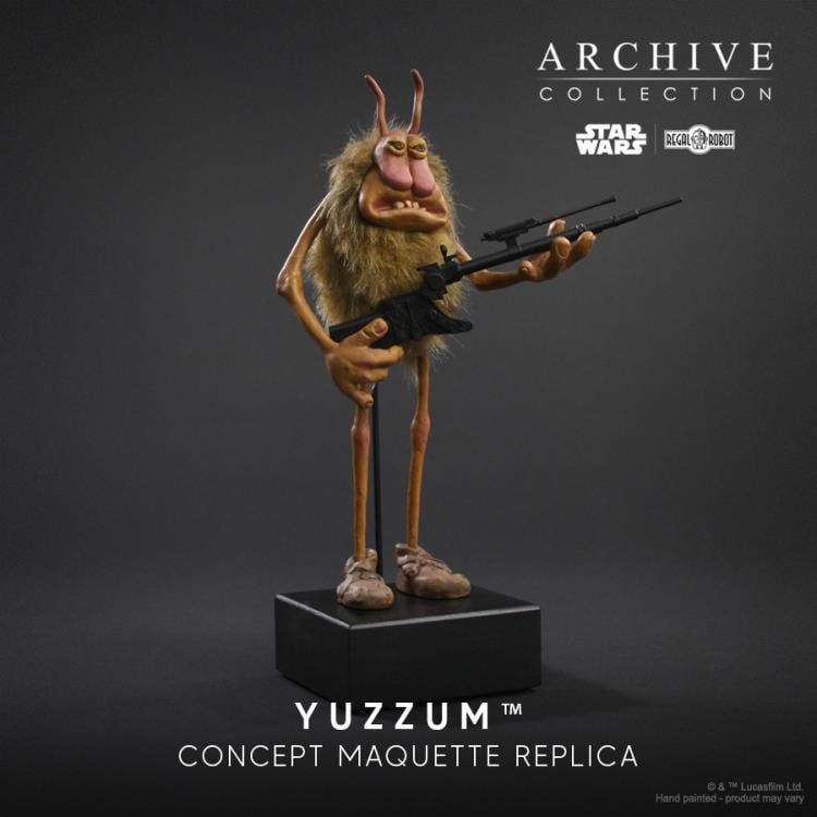 Star Wars: Return of the Jedi Archive Collection Yuzzum (Legacy Edition) Limited Edition Concept Maquette Replica Gallery Image 6