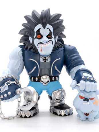 DC Comics Lobo with Dawg 12" Deluxe Vinyl Figure Gallery Image 2