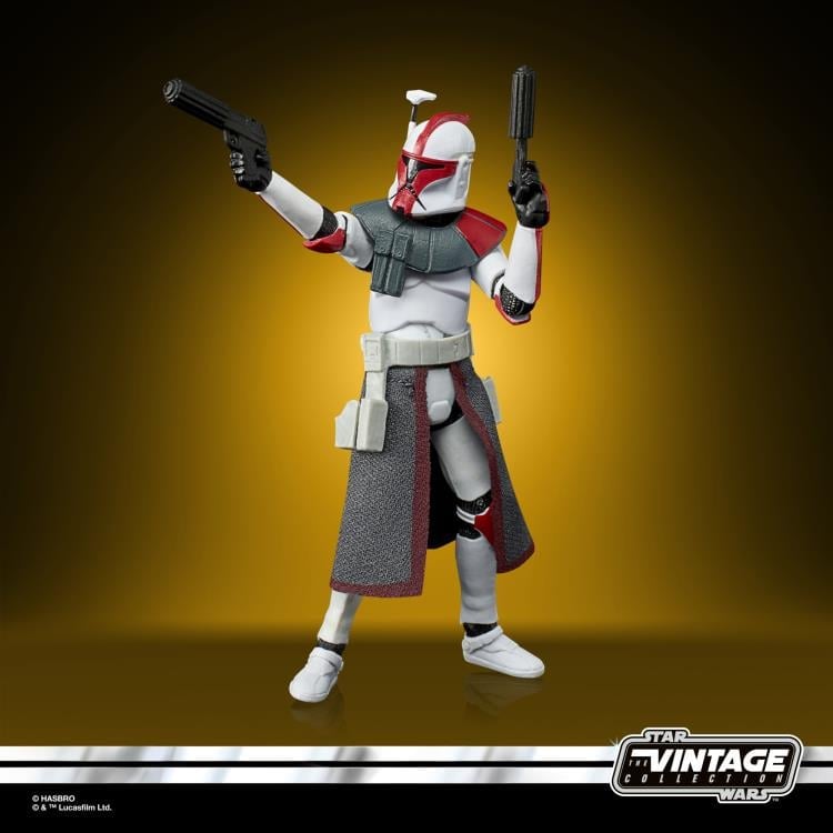 Star Wars: The Vintage Collection ARC Trooper Captain (Clone Wars) Action Figure Gallery Image 4