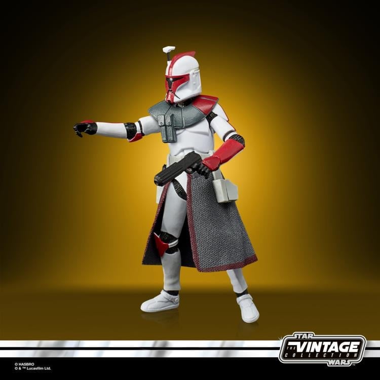 Star Wars: The Vintage Collection ARC Trooper Captain (Clone Wars) Action Figure Gallery Image 6
