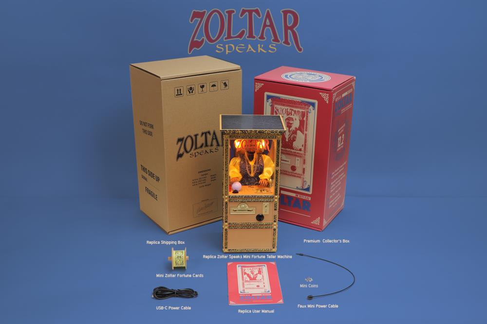 Zoltar Speaks 1/6 Scale Mini Fortune Teller Machine Gallery Image 7