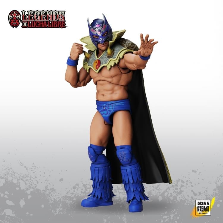 Legends of Lucha Libre Dragon Lee Premium Collector Action Figure Gallery Image 3