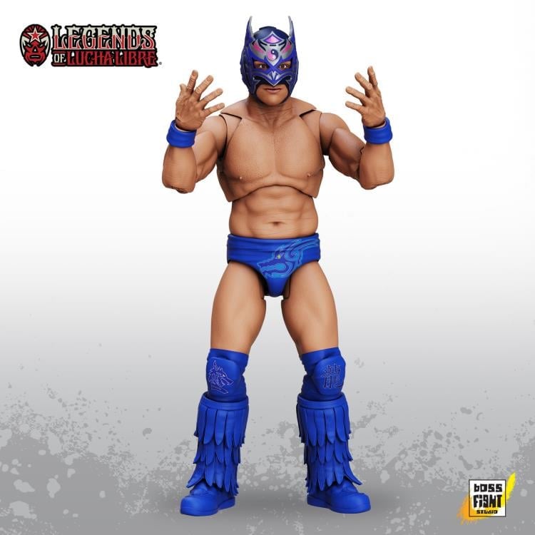 Legends of Lucha Libre Dragon Lee Premium Collector Action Figure Gallery Image 5