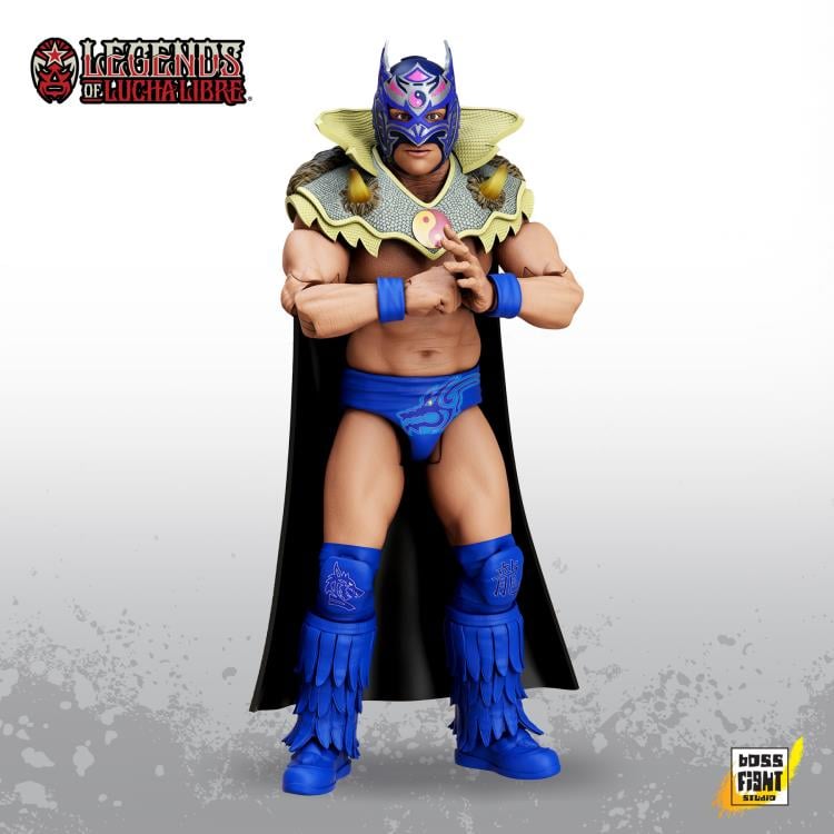 Legends of Lucha Libre Dragon Lee Premium Collector Action Figure Gallery Image 4