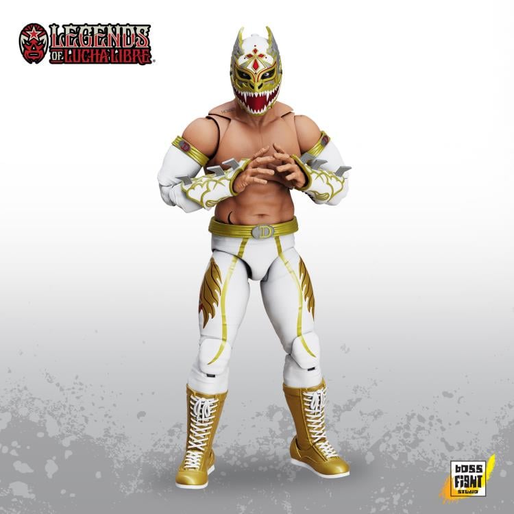 Legends of Lucha Libre Dralistico Premium Collector Action Figure Gallery Image 4