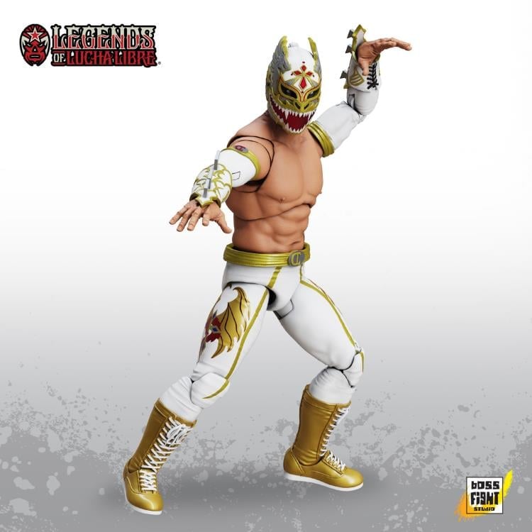 Legends of Lucha Libre Dralistico Premium Collector Action Figure Gallery Image 3