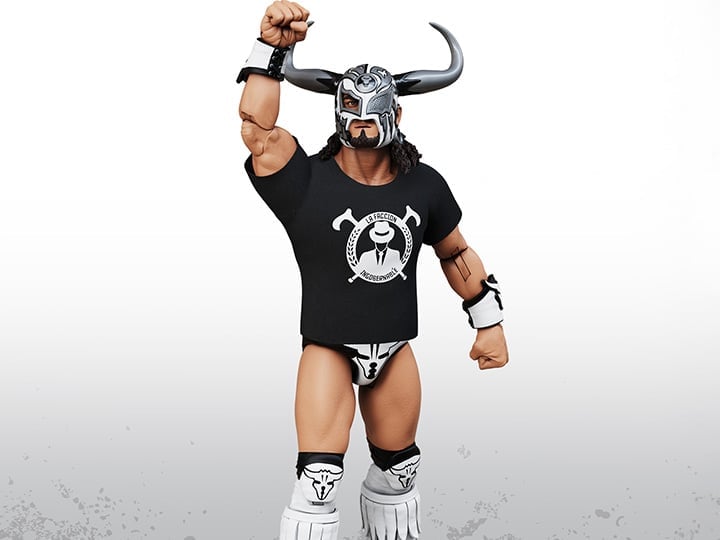 Legends of Lucha Libre Rush El Toro Blanco Premium Collector Action Figure Gallery Image 1