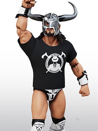 Legends of Lucha Libre Rush El Toro Blanco Premium Collector Action Figure Gallery Image 2