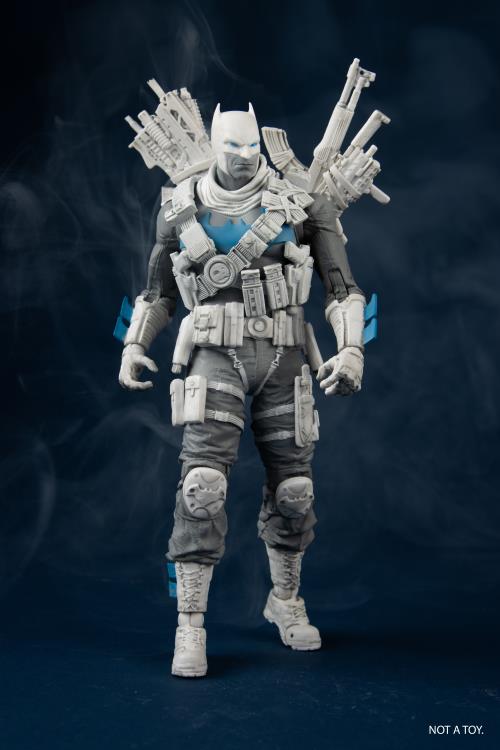 Dark Nights: Metal DC Multiverse The Grim Knight BBTS Exclusive Limited Black & White Accent Edition Figure Gallery Image 3