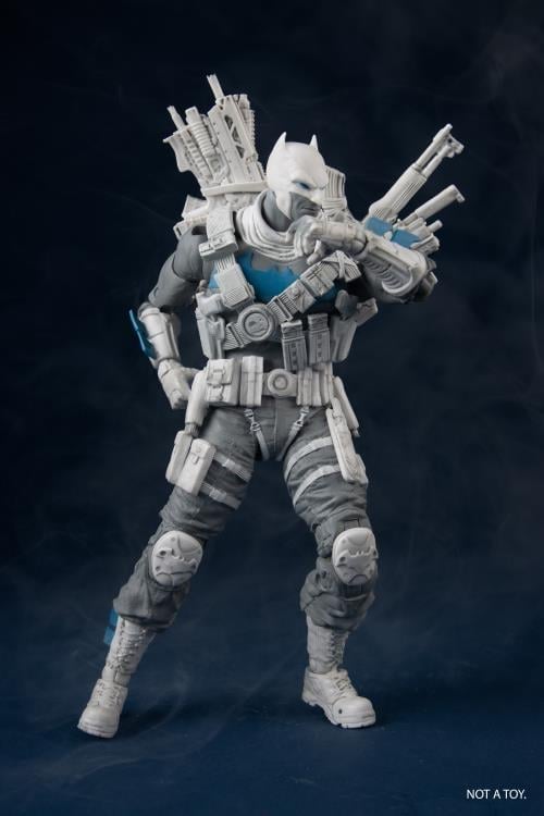 Dark Nights: Metal DC Multiverse The Grim Knight BBTS Exclusive Limited Black & White Accent Edition Figure Gallery Image 4