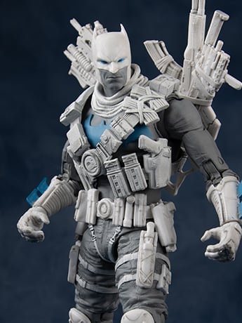 DC Multiverse The Grim Knight Action Figure - Black & White