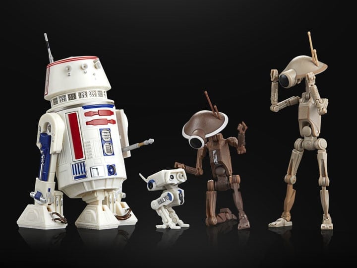 Star Wars: The Black Series R5-D4, BD-72 & Pit Droids Figure Set