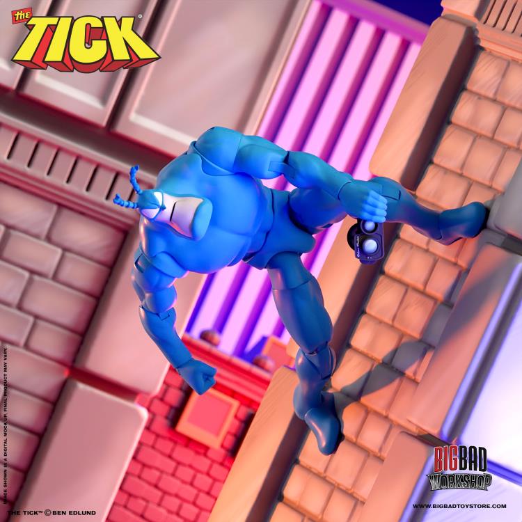 The Tick Longbox Heroes Prestige The Tick 1/12 Scale Action Figure