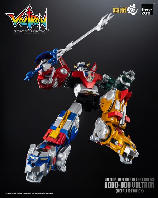 Voltron: Defender of the Universe ROBO-DOU Voltron (Metallic Ver.) Action Figure Gallery Image 5