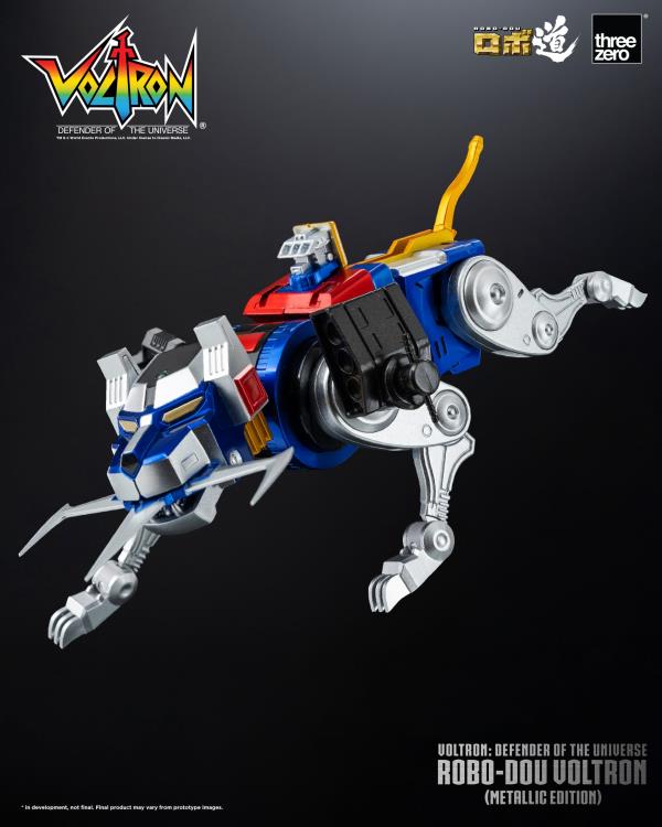 Voltron: Defender of the Universe ROBO-DOU Voltron (Metallic Ver.) Action Figure Gallery Image 28