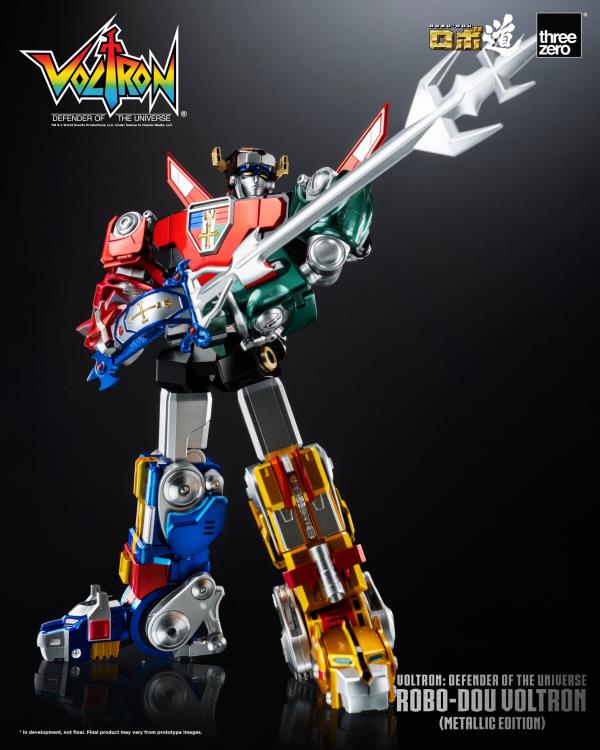 Voltron: Defender of the Universe ROBO-DOU Voltron (Metallic Ver.) Action Figure Gallery Image 12