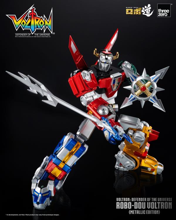 Voltron: Defender of the Universe ROBO-DOU Voltron (Metallic Ver.) Action Figure Gallery Image 3