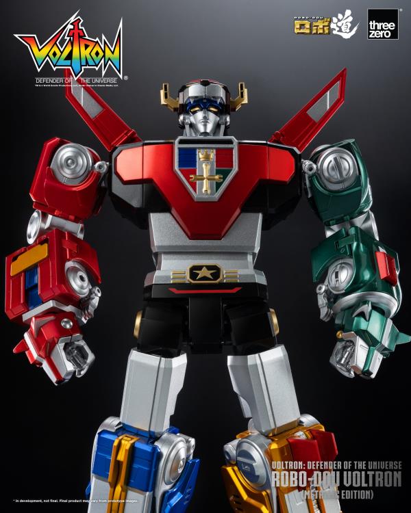 Voltron: Defender of the Universe ROBO-DOU Voltron (Metallic Ver.) Action Figure Gallery Image 19