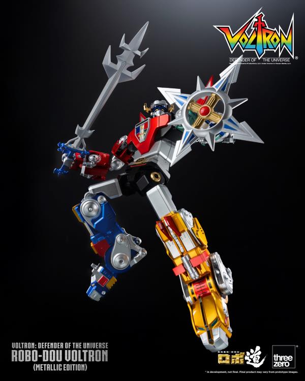 Voltron: Defender of the Universe ROBO-DOU Voltron (Metallic Ver.) Action Figure Gallery Image 13