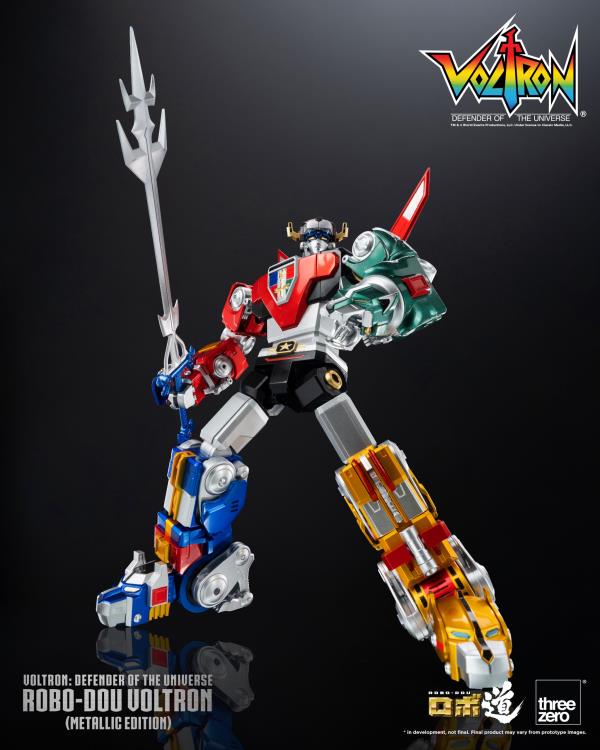 Voltron: Defender of the Universe ROBO-DOU Voltron (Metallic Ver.) Action Figure Gallery Image 18