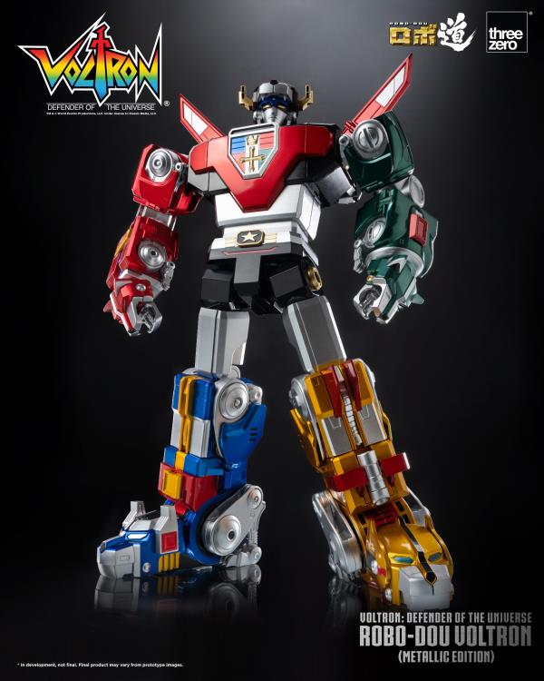 Voltron: Defender of the Universe ROBO-DOU Voltron (Metallic Ver.) Action Figure Gallery Image 6