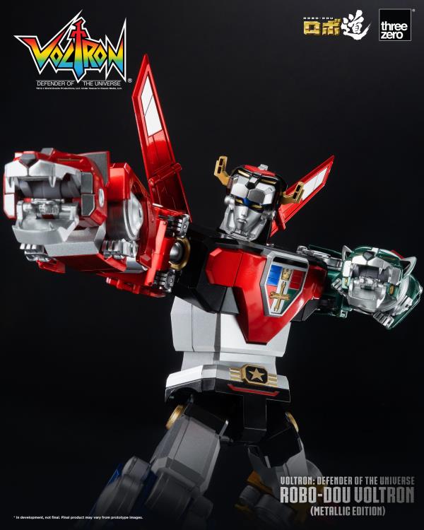 Voltron: Defender of the Universe ROBO-DOU Voltron (Metallic Ver.) Action Figure Gallery Image 20
