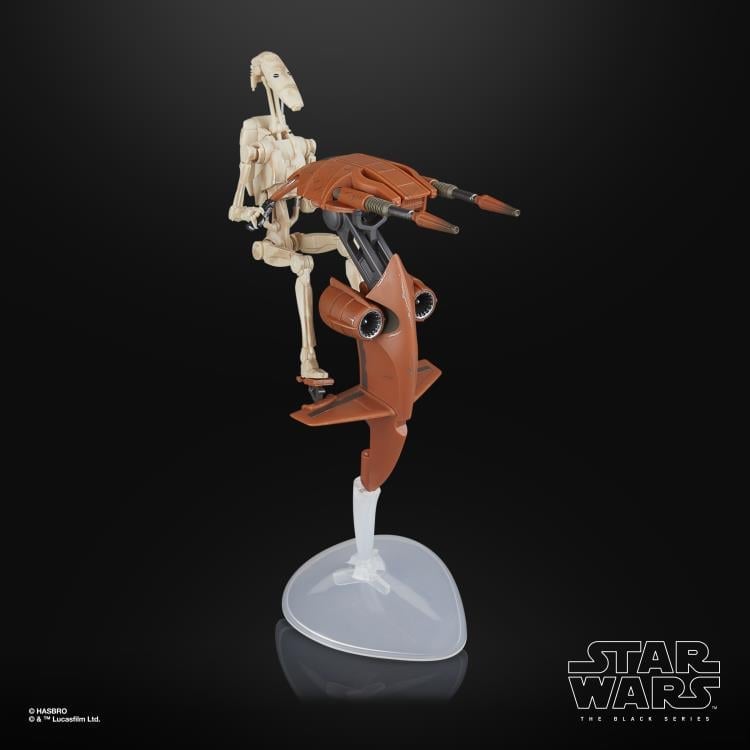Star Wars: The Black Series STAP & Battle Droid Exclusive Action