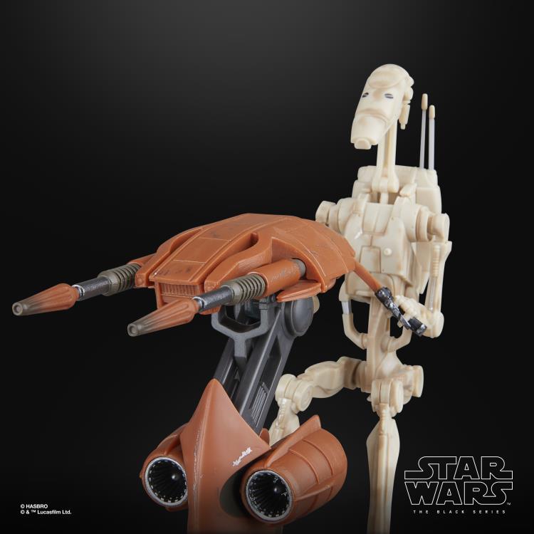 Star Wars: The Black Series STAP & Battle Droid Exclusive Action Figure Two-Pack (The Phantom Menace) Gallery Image 9