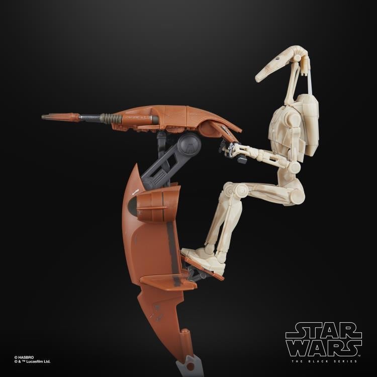 Star Wars: The Black Series STAP & Battle Droid Exclusive Action Figure Two-Pack (The Phantom Menace) Gallery Image 10