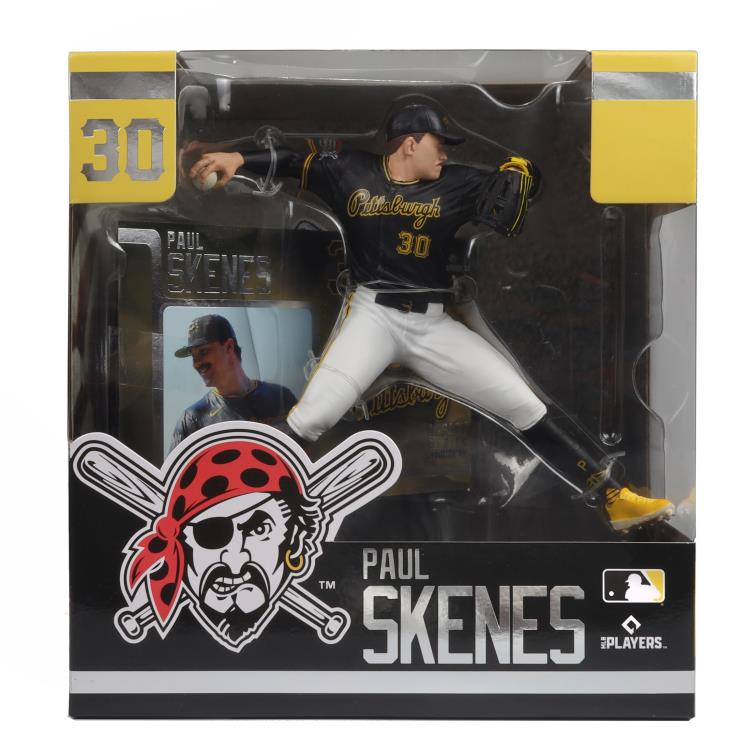 MLB SportsPicks Paul Skenes (Pittsburgh Pirates) 7" Posed Figure Gallery Image 6