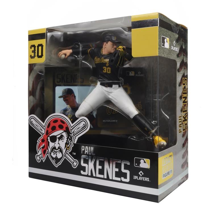 MLB SportsPicks Paul Skenes (Pittsburgh Pirates) 7" Posed Figure Gallery Image 7