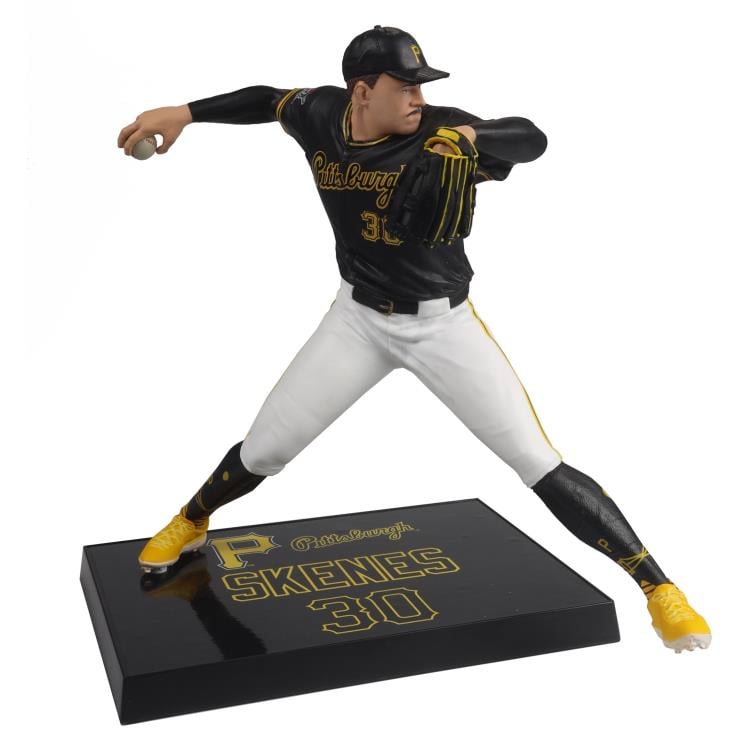 MLB SportsPicks Paul Skenes (Pittsburgh Pirates) 7" Posed Figure Gallery Image 5