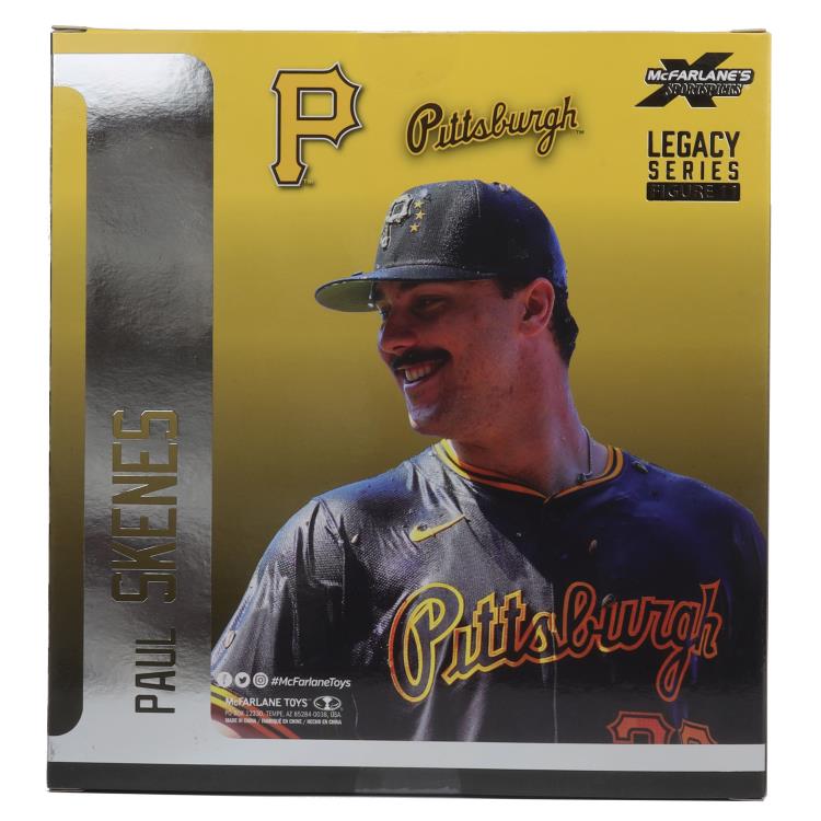 MLB SportsPicks Paul Skenes (Pittsburgh Pirates) 7" Posed Figure Gallery Image 8