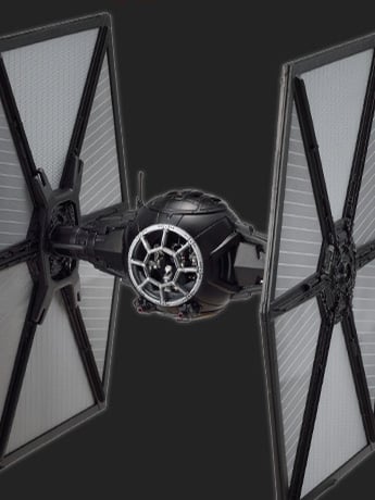 Star Wars: The Force Awakens First Order TIE Fighter 1/72 Scale