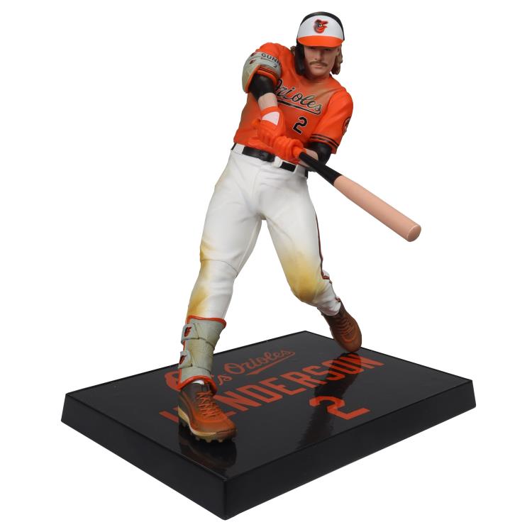 MLB SportsPicks Gunnar Henderson (Baltimore Orioles) 7" Posed Figure Gallery Image 5