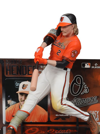 MLB SportsPicks Gunnar Henderson (Baltimore Orioles) 7" Posed Figure Gallery Image 2