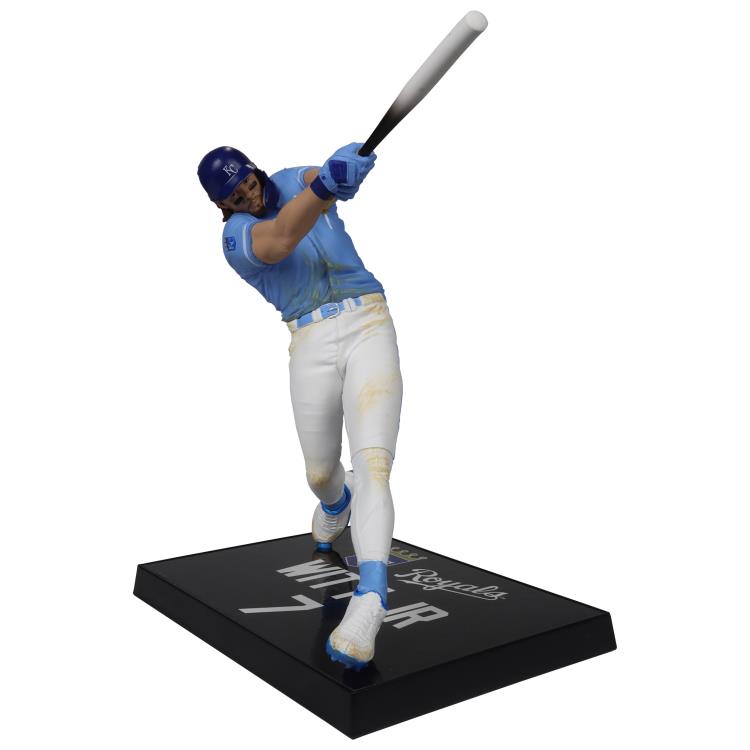 MLB SportsPicks Bobby Witt Jr. (Kansas City Royals) 7" Posed Figure Gallery Image 5